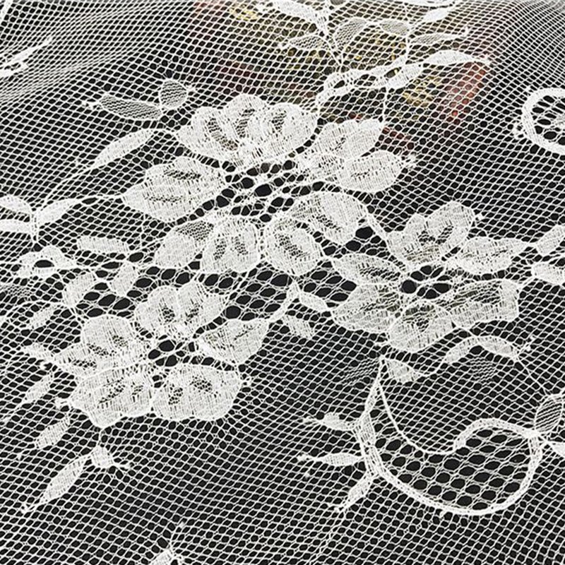 Lace Fabric Floral Eyelash Nylon Wholesale Supplier 6